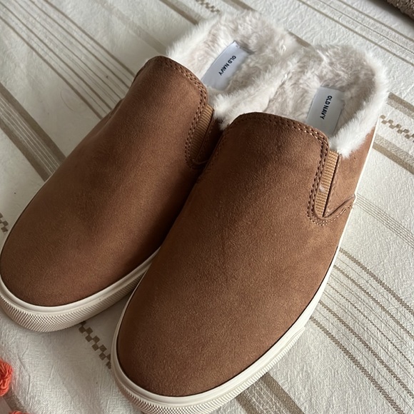 Faux-Suede Mule Slip-On Sneakers for Women - Picture 2 of 4
